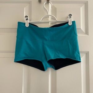 Lululemon reversible booty shorts - bundle 2/$40